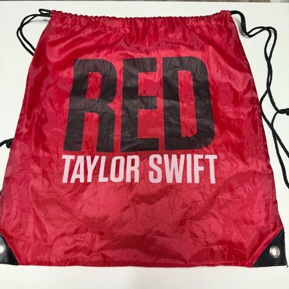 Taylor Swift Handbags - Taylor Swift RED Tour Merch Drawstring Bag